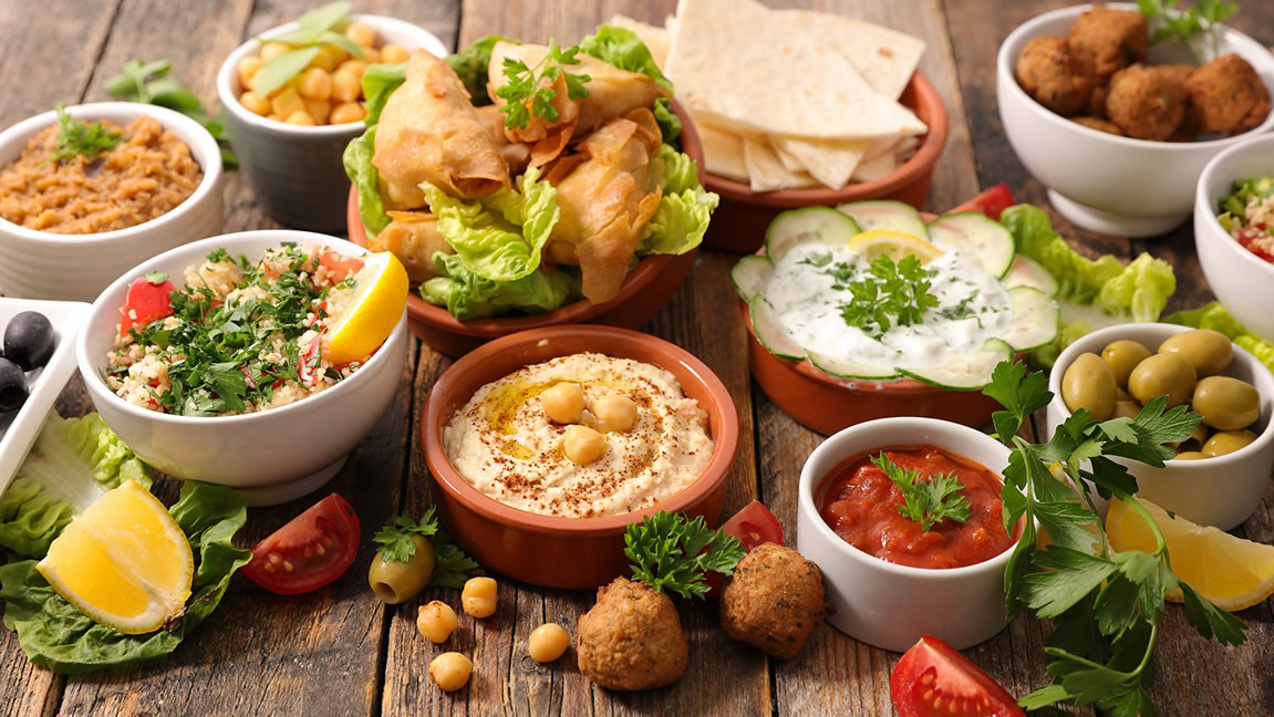 Mezzés libanais